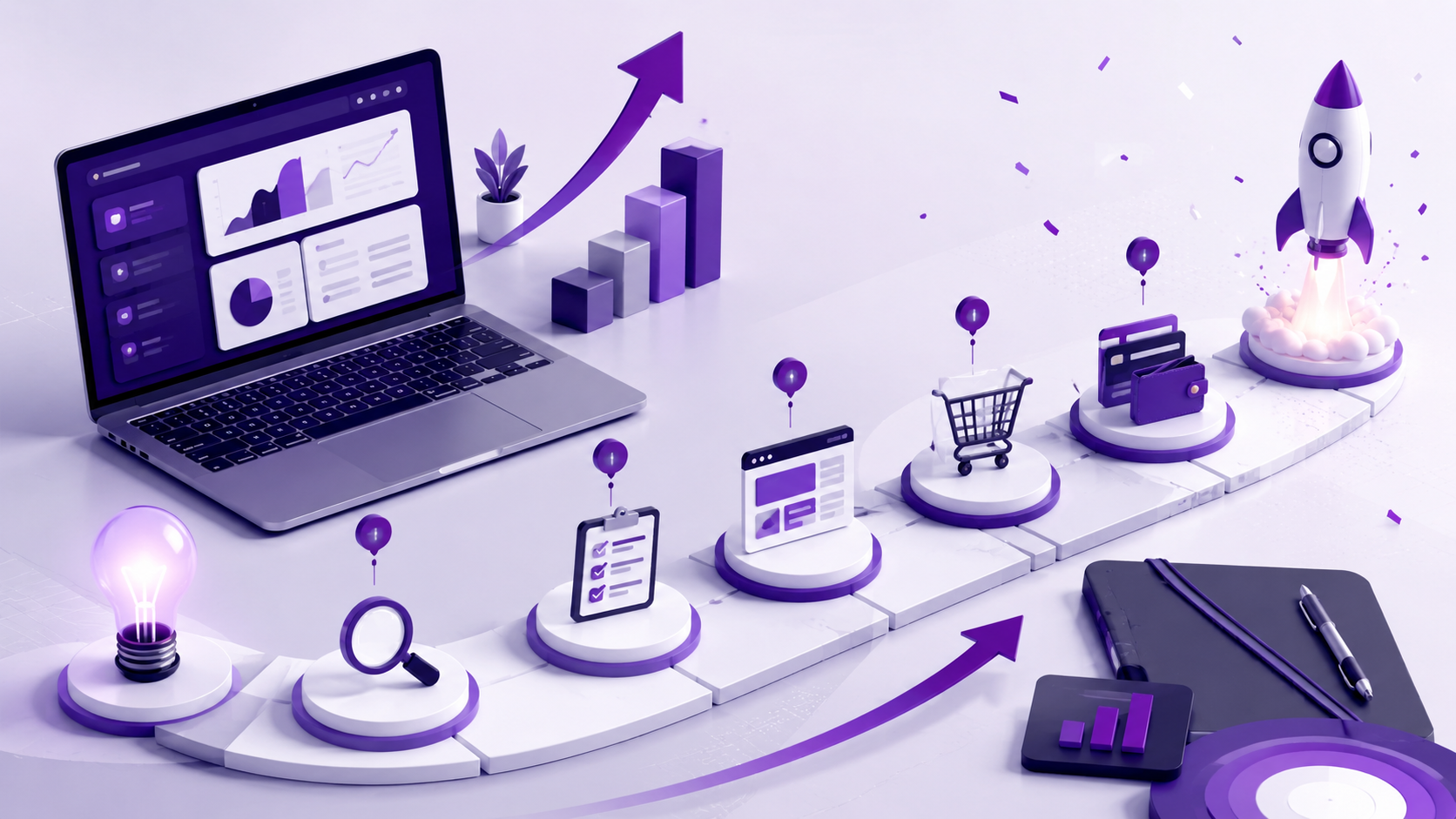 Interface IA utilisée pour structurer un projet business